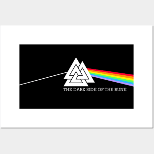 The Dark Side of the Rune - VALKNUT Posters and Art